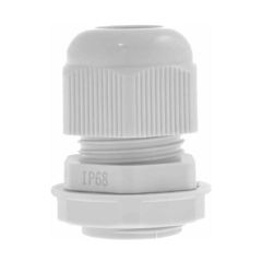 Unicrimp QCGM20WHT 20mm Nylon Cable Gland White Pack=10