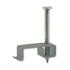 Unicrimp QMC6GY 4-6mm Metal LSF T&E Cable Clip Grey Pack=100