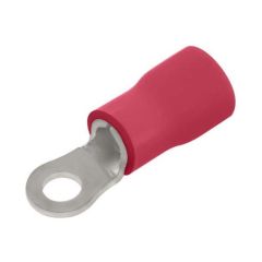 Unicrimp QRR5 5mm Ring Terminal Pre-Insulated Red Pack=100