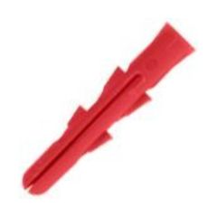 Unicrimp QWPR001 Red Wall Plugs Pack=100