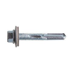 Unifix 5.5x50mm Light Section Self Drilling Screws & Washers Pack=20