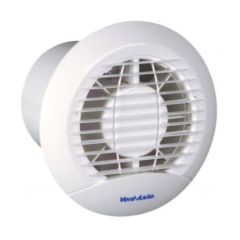 Vent Axia Eclipse 100XP 100mm 4" Bathroom Extractor Fan c/w Pullcord