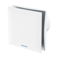 Vent Axia 479089 Lo-Carbon Silent Fan 100mm, Variable Speed, Continous, Humidity Timer