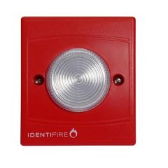 Vimpex 10-1310RFW-S Identifire Red/White VID - Flush Mount