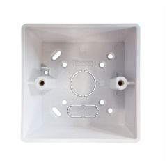 1 Gang PVC Box 47mm Round Corner