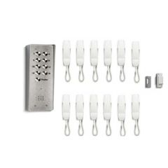 Bell VRK12-S 12 Way Vandal Resistant Audio Entry Kit With Surface Panel