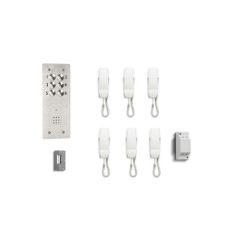 Bell VRK6 6 Way Vandal Resistant Audio Entry Kit With Flush Panel