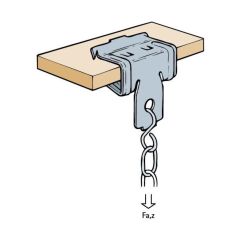 Britclips BC500 8-14mm One Hole Beam Clip Pack=25