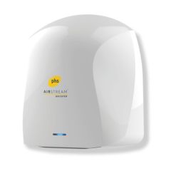 Warner Hand Dryer Airstream Whisper Warm Air Ultra Low Energy 0.8kW 230V White