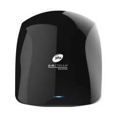 Warner Hand Dryer Airstream Whisper Warm Air Ultra Low Energy 0.8kW 230V Black
