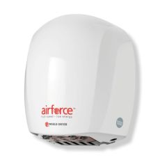 PHS Warner Airforce 1.1kW Hand Dryer Airforce White c/w Filter Cap