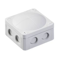Wiska COMBI 308 85x85x51mm PVC Adapatable Box c/w 5P Terminal 32A IP66 Grey