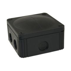 Wiska COMBI 607 110x110x66mm PVC Adpatable Box c/w 5P Terminal 41A IP66 Black