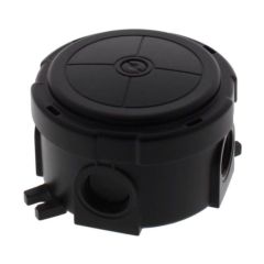 Wiska COMBI 304 82x82x57mm PVC Adaptable Box Empty IP66 Black