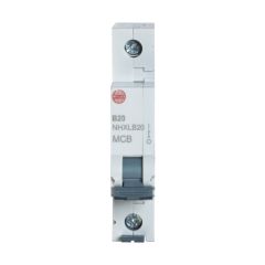 Wylex NHXLB20 NH System SP B Curve MCB 20A