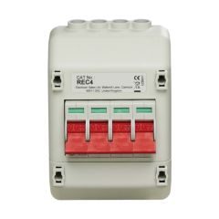Wylex REC4 4P Isolator 4 Module 100A
