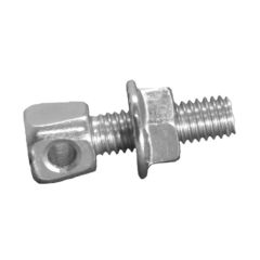 Zip Clip Wire Suspension Eyebolt c/w Nut M6x20mm Zinc Plated Steel