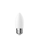 Nordlux 5183016521 LED E27 Filament Lamp C35 Candle Shape 360Deg Beam 4W 470lm 2700K White