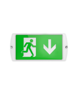 Kosnic MANH-ESD Manot, Hanging Exit Down Sign