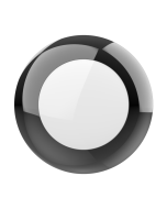 Kosnic OSSLT-PBL Ossa For LED Bulkhead Trim 379mm Polished Black