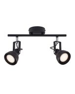 Nordlux 45730103 Aslak 2 Spot GU10 IP20 Spotlight 35W 32.5x8x20cm Black