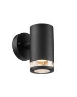 Nordlux 45521003 Birk GU10 IP44 Wall Light 28W 17.2x15.5x9cm Black