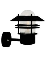 Nordlux 25011003 Blokhus E27 IP54 Wall Light 60W 23x22x25cm Black