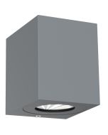 Nordlux 49711010 Canto Kubi 2 LED 2700K IP44 Wall Light 2x6W 500lm 10.4x8.7x10cm Grey
