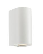 Nordlux 49721001 Canto Maxi 2 GU10 IP44 Wall Light 2x28W 17x8.7x10cm White