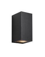 Nordlux 49731203 Canto Maxi Kubi 2 LED GU10 IP44 Wall Light 2x28W Black
