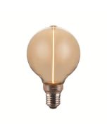NORDLUX 2580022727 E27 Deco G95 Dash Dim 1800K Lamp 4W 110lm 95cm Amber