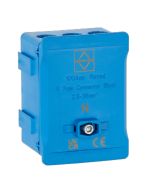 Lewden DT1005BL Distribution 5 Way Terminal 100A Blue