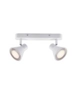 Nordlux 45770101 Eik 2 Spot GU10 IP20 Spotlight 35W 28.5x8.6x15cm White