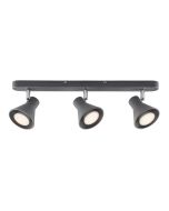 Nordlux 45780110 Eik 3 Spot GU10 IP20 Spotlight 35W 45x8.6x15cm Grey