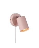 Nordlux 2113251057 Explore GU10 LED 2700K IP20 Wall Light 35W 12x8x24cm Rose