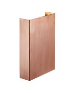 Nordlux 2019051030 Wall Light Fold 15 LED 3000K IP54 2x3.5W 200lm 21x14.8x5cm Copper