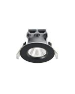Nordlux 2310046003 Fremont 1-Kit LED Dim 4000K IP65 Downlight 36Deg Beam 4.5W 380lm 5.4x8.5cm Black