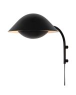 Nordlux 2213101003 Freya E14 IP20 Wall Light 40W 26x35x35cm Black
