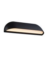 Nordlux 84081003 Front 26 LED 3000K IP44 Wall Light 8W 650lm 6.8x26x6.8cm Black