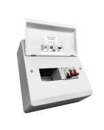 CPN Cudis LUMO4SP 100A 4 Way Main Switch Consumer Unit c/w Surge