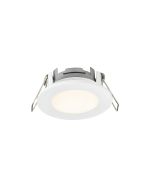 Nordlux 2310016001 Leonis 1-Kit Non-Dim LED 2700K IP65 Downlight 4.5W 345lm 8.5cm White