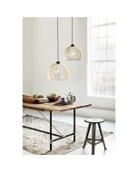 Nordlux 84833014 Chino 30 E27 IP20 Pendant 60W 26x30cm Wood