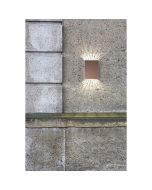 Nordlux 2019051030 Wall Light Fold 15 LED 3000K IP54 2x3.5W 200lm 21x14.8x5cm Copper