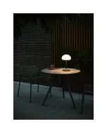 Nordlux 2320715010 Sponge On A Stick LED 3 Step Dim Table Lamp IP44 2700K 150cm Cable 4.8W 300lm 20x35cm Grey