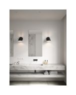 Nordlux 84291003 Strap 15 GU10 IP20 Wall Light 8W 17x16.5x21.5cm Black