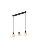 Nordlux 2412623003 Milford 3 Rail E14 IP20 Pendant Kit 3x25W 14.4x52x52cm Black