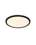 Nordlux 2210616103 Oja 29 LED 3000K or 4000K Non-Dim Ceiling Light IP54 15W 1700lm 2.3x29.4cm Black