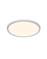 Nordlux 2210656101 Oja 29 LED 3000K or 4000K Dim Ceiling Light IP54 17W 1700lm 2.3x29.4cm White