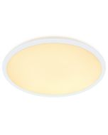 Nordlux 50066101 Oja 60 LED 2700K Dimmable IP20 Ceiling Light 38W 3200lm 3.2x60cm White