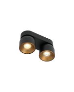 Nordlux 2310410103 Pitcher 2-Spot GU10 IP20 Spotlight 2x50W 11.6x24cm Black